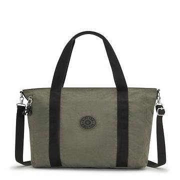 Torby Tote Kipling Asseni Zielone | PL 1753DF